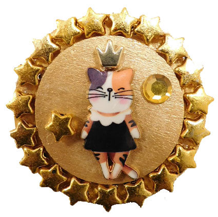 Broche Poezenmeisje 2