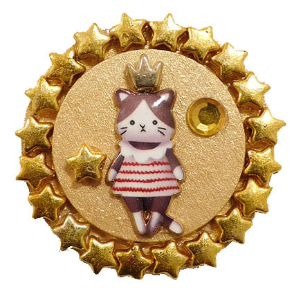 Broche Poezenmeisje 7