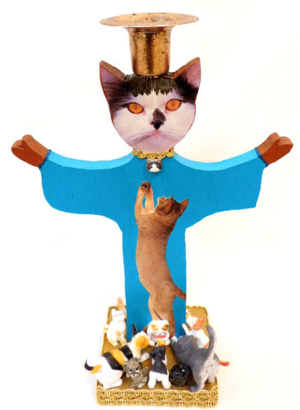 Kandelaar Katten Jezus