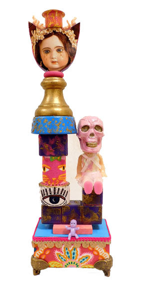 Kunst Kandelaar Dollface