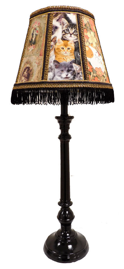 Lamp 8 kattenstoffen