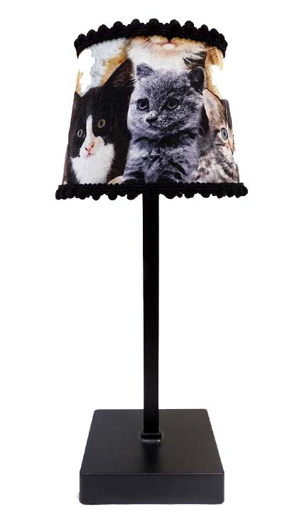 Draadloze led lamp Kittenprint
