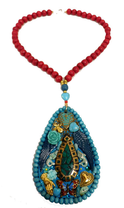 Bohemian statement ketting Ornament