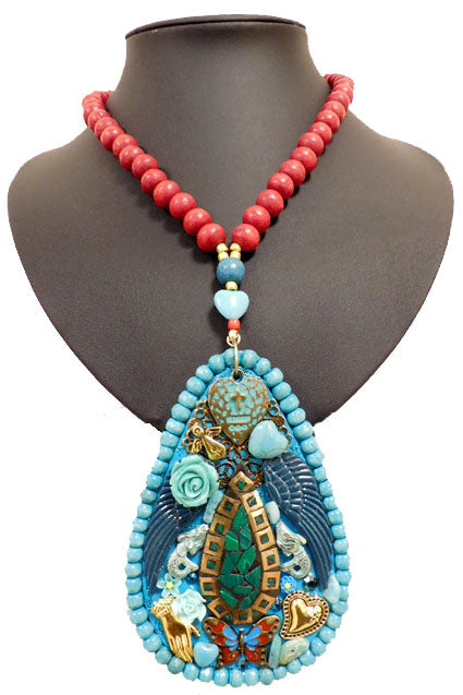 Bohemian statement ketting Ornament