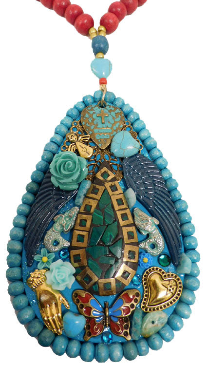 Bohemian statement ketting Ornament